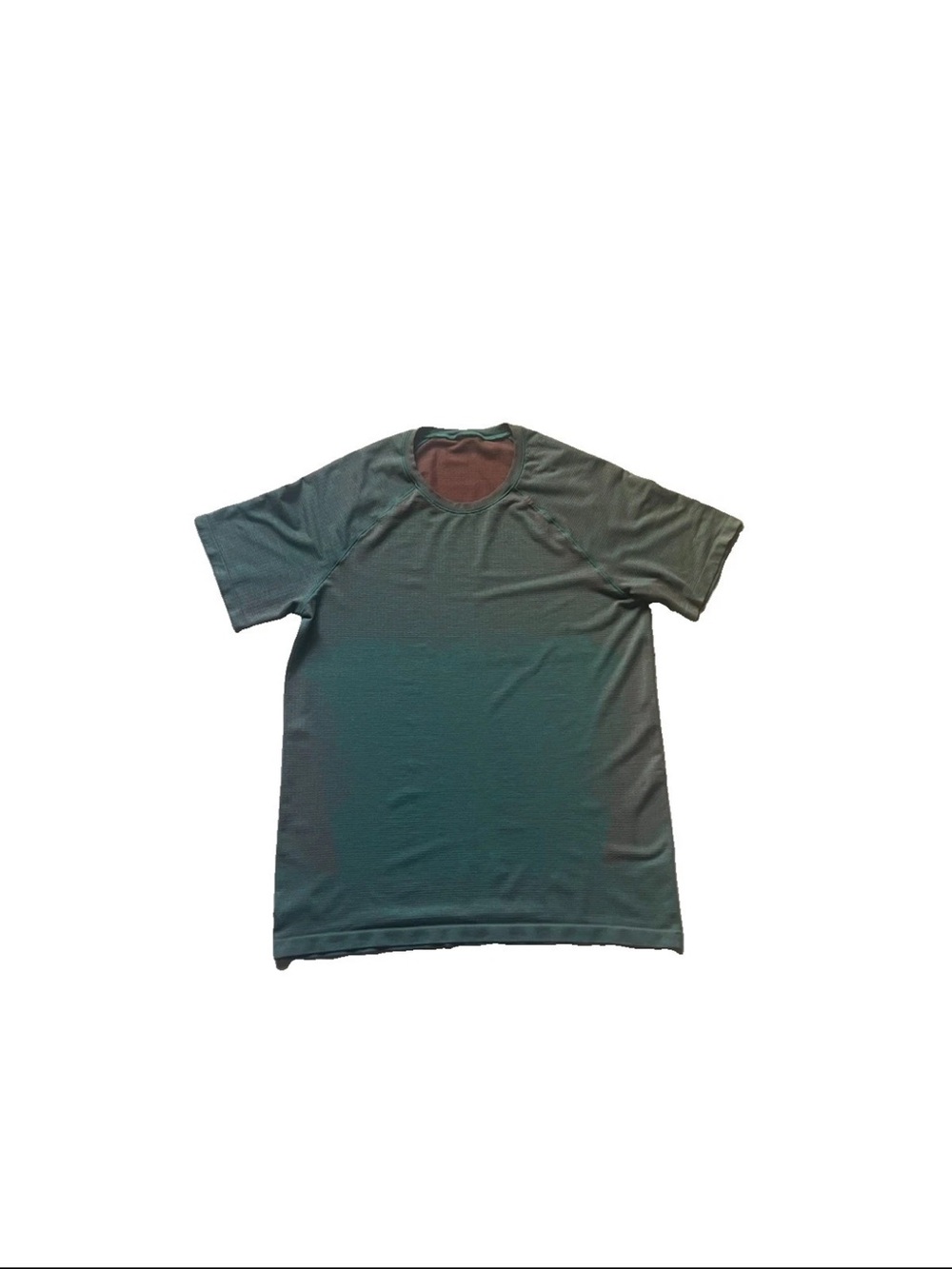 Lululemon Men's Metal Vent Tech Green Short Sleeve Athletic T Shirt Size Large